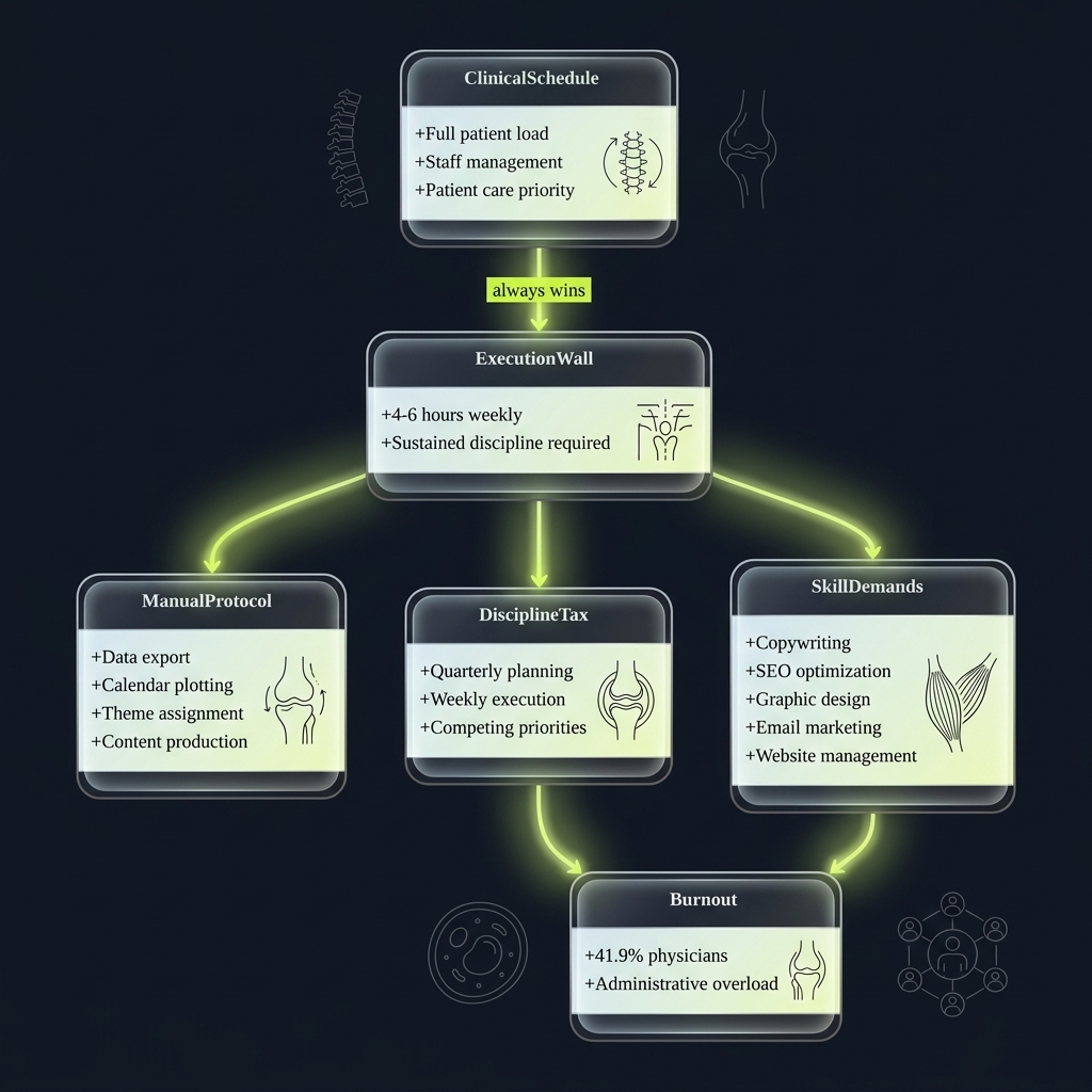Class diagram linking execution wall demands to clinical schedule and skill requirements